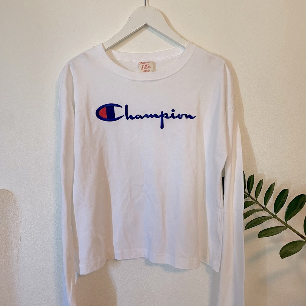 Champion Women’s Long Sleeve Crop Tee